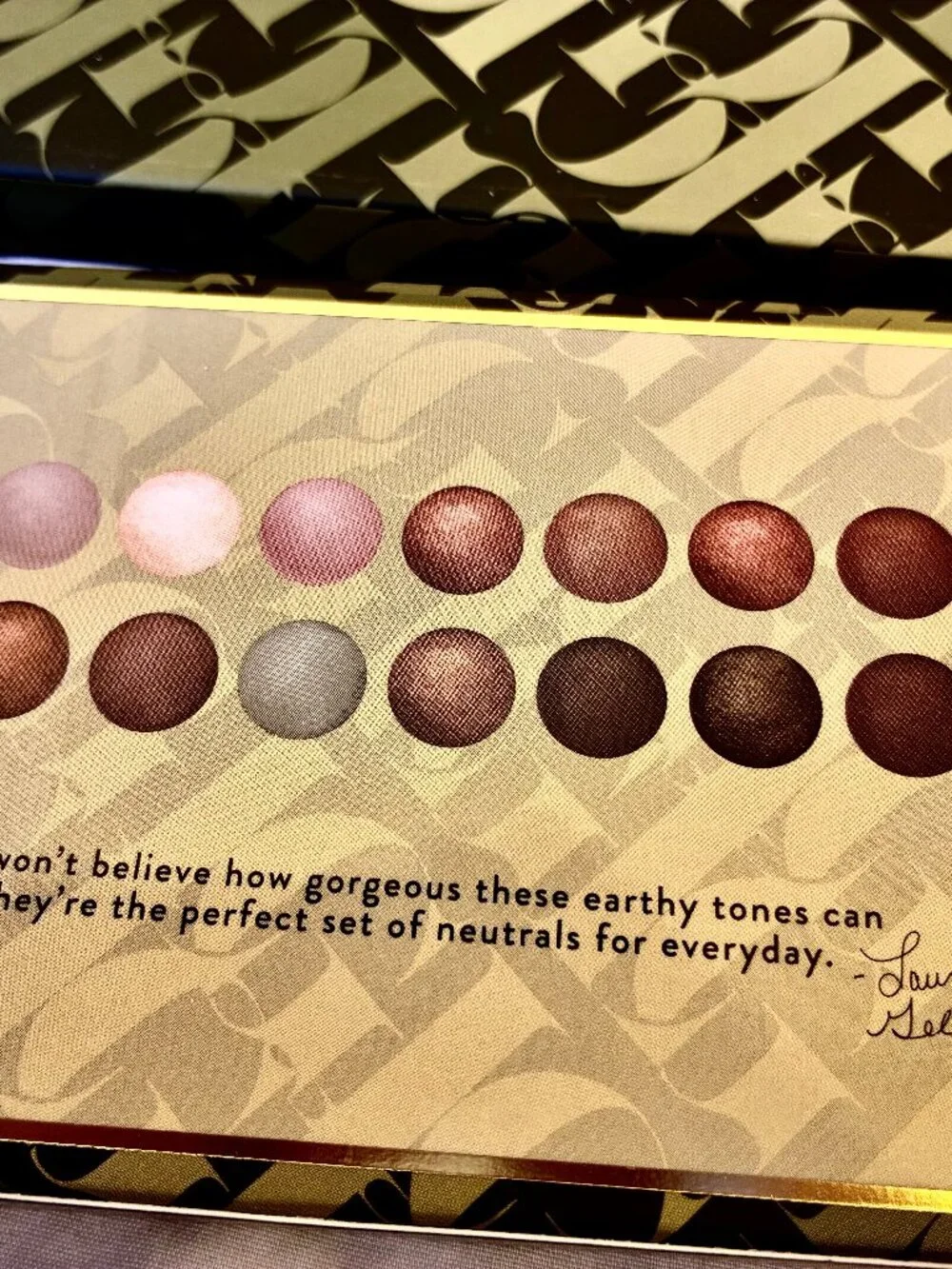 Laura Geller The Delectables Baked Eyeshadow Palette Earthy Essentials 14 Shades